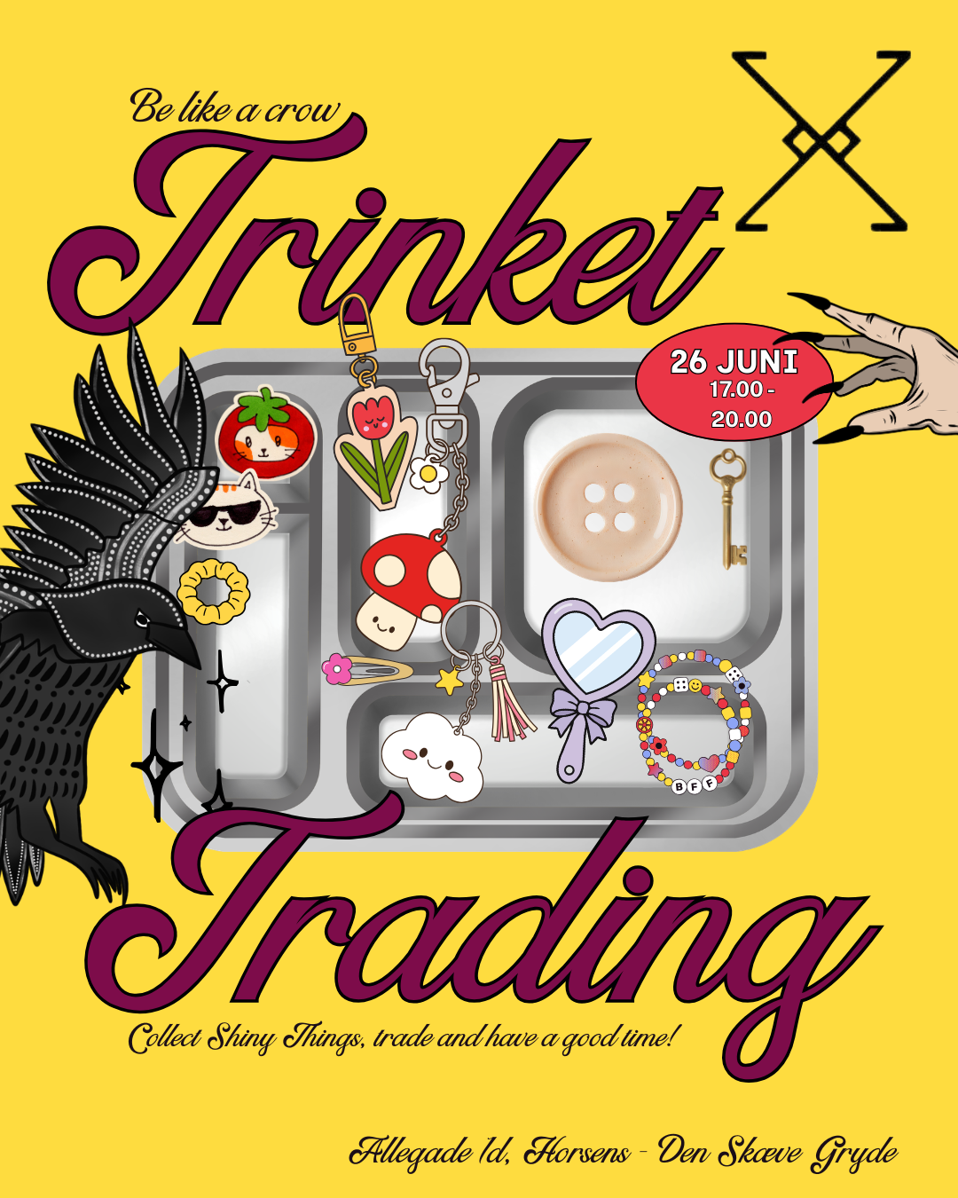 Trinket Trading Gratis d. 26 juni kl. 17 - 20