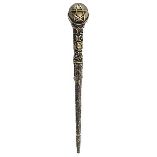 Bronze Pentagram Tryllestav